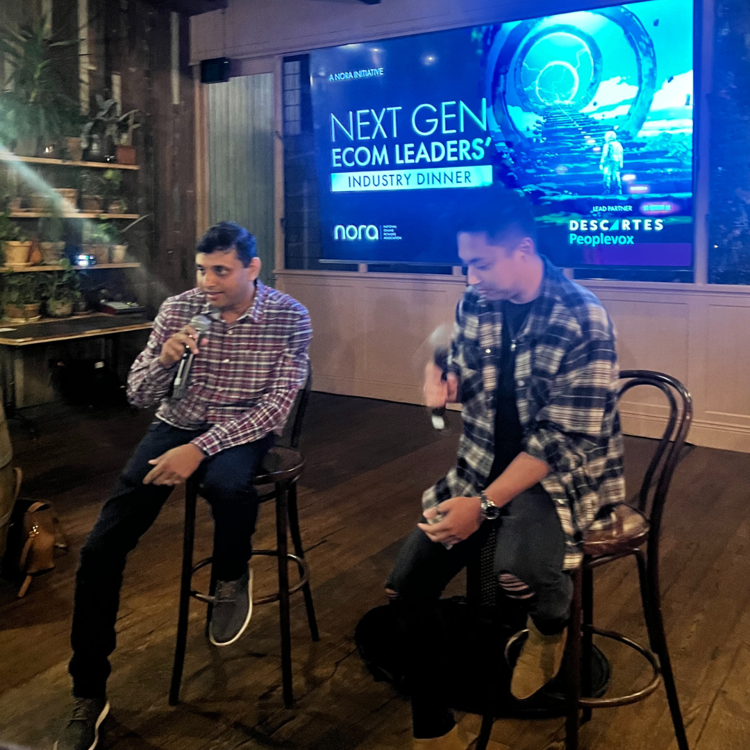 Speakers at the Next Gen Ecom Leaders' Industry Dinner.