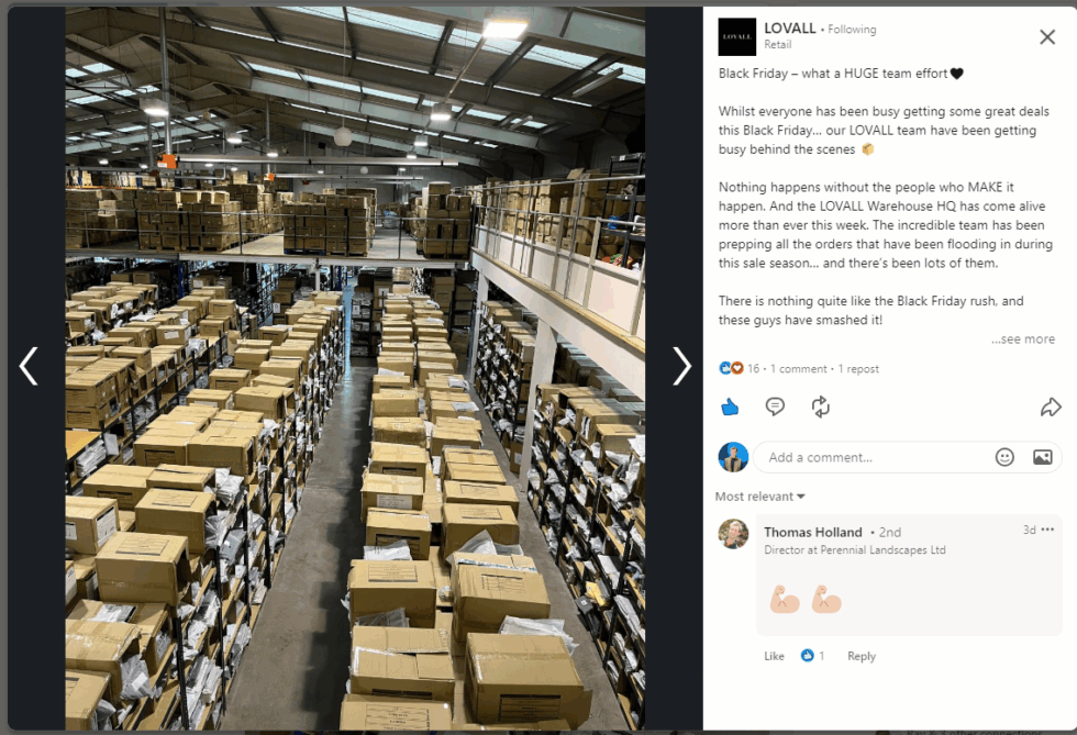 Behind the Scenes on Black Friday Warehouse Management System