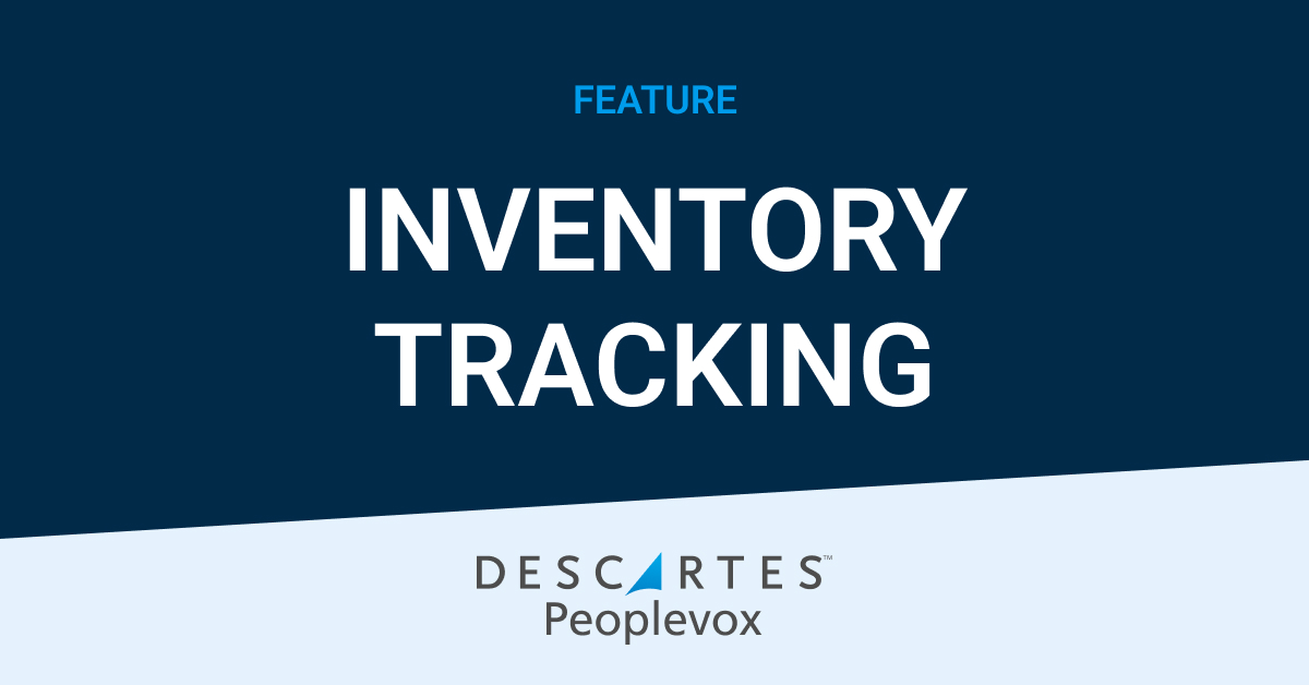 Inventory Tracking