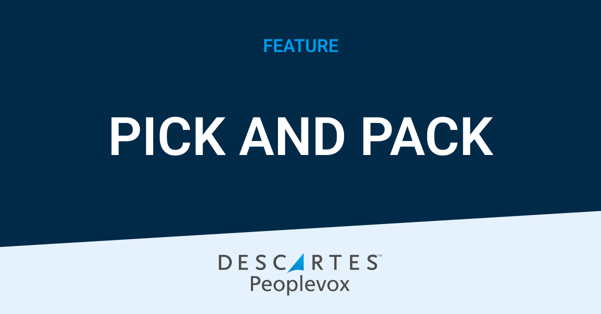 Pick and Pack