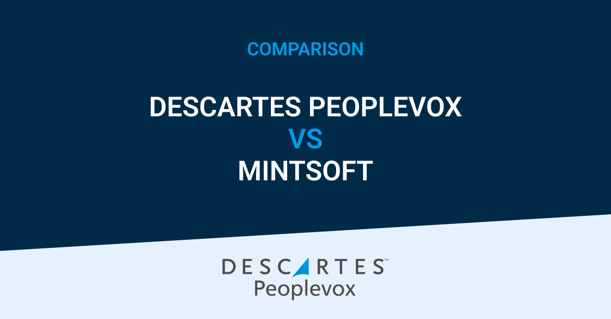 Descartes Peoplevox vs Mintsoft